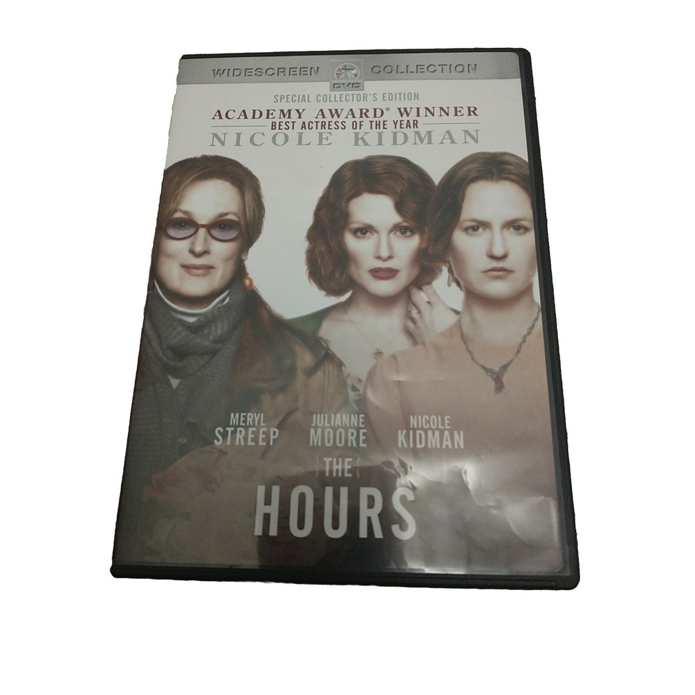 THE HOURS DVD - WIDESCREEN - MERYL STREEP - JULIANNE MOORE - NICOLE KIDMAN
